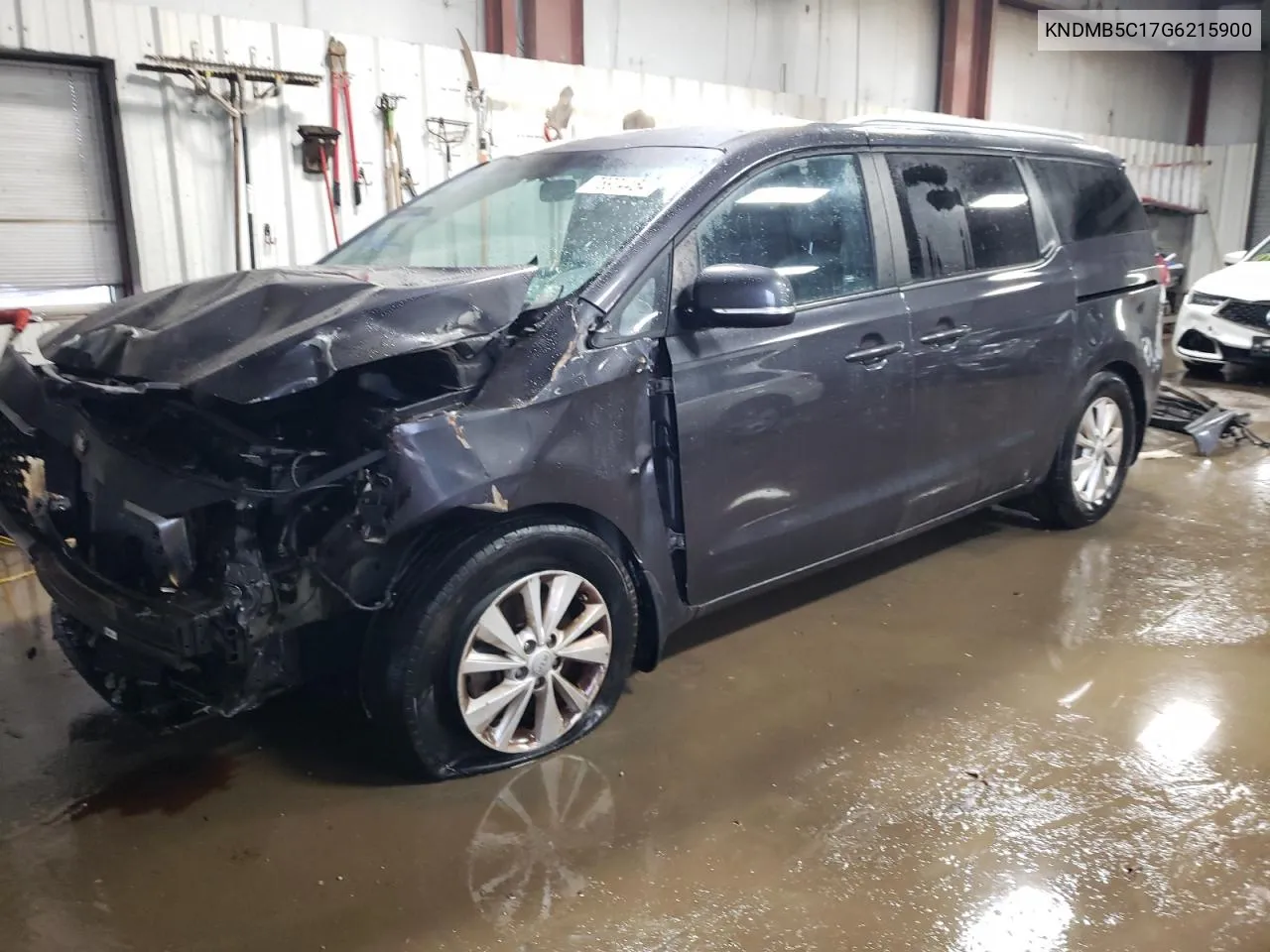 2016 Kia Sedona Lx VIN: KNDMB5C17G6215900 Lot: 78904454