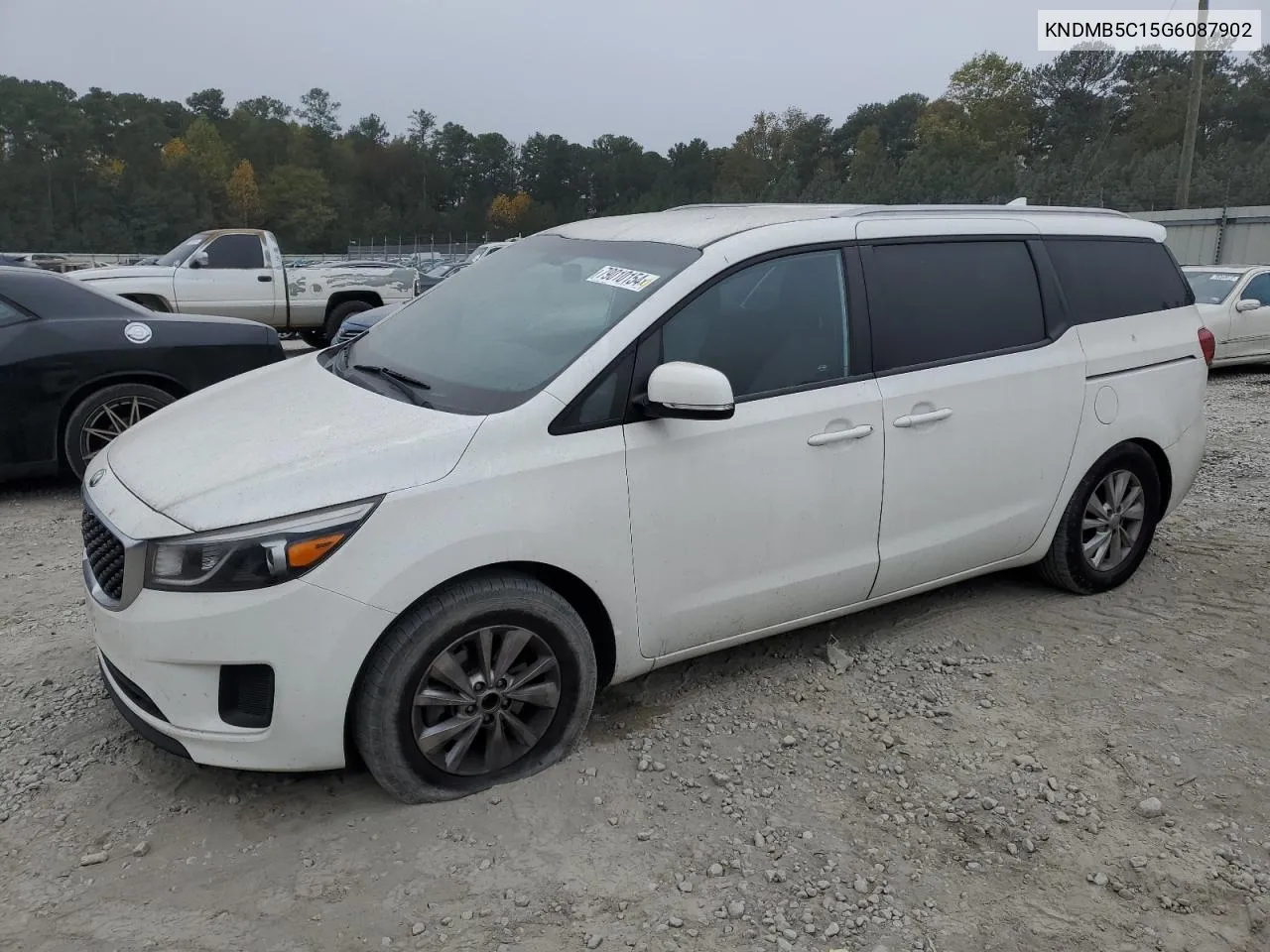 2016 Kia Sedona Lx VIN: KNDMB5C15G6087902 Lot: 79010154