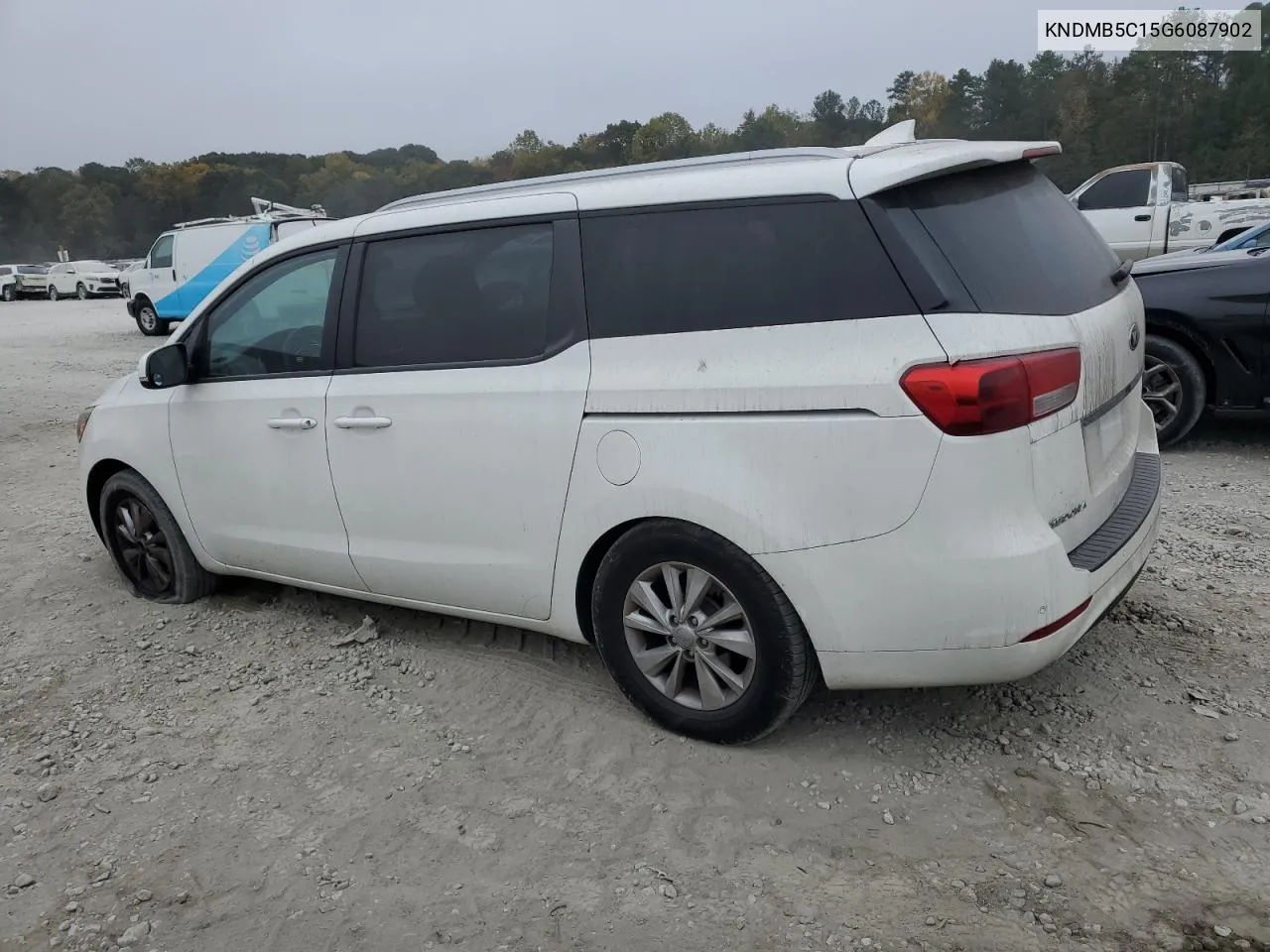 2016 Kia Sedona Lx VIN: KNDMB5C15G6087902 Lot: 79010154