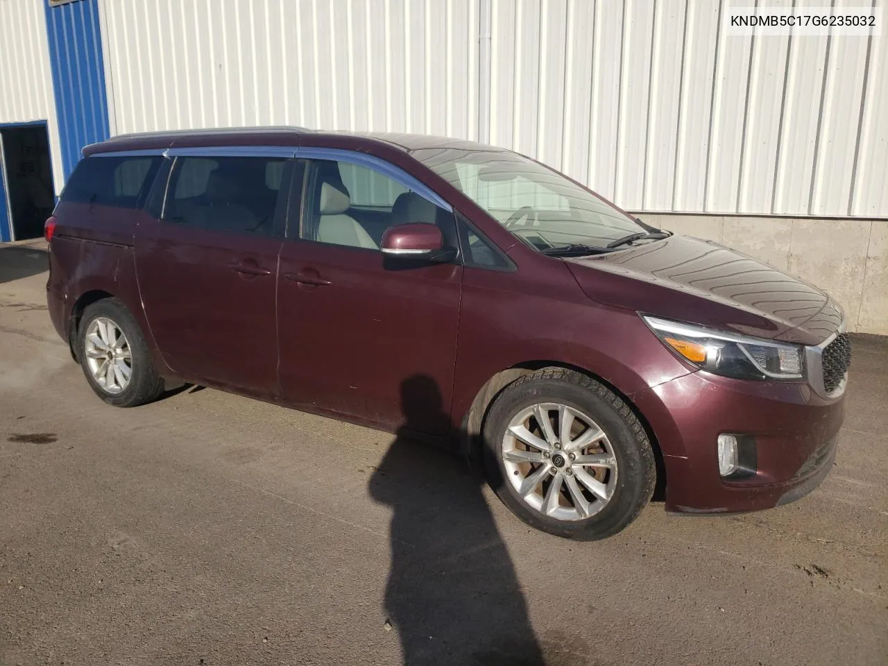 2016 Kia Sedona Lx VIN: KNDMB5C17G6235032 Lot: 79061624