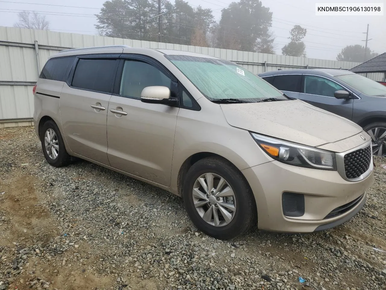 2016 Kia Sedona Lx VIN: KNDMB5C19G6130198 Lot: 79170504