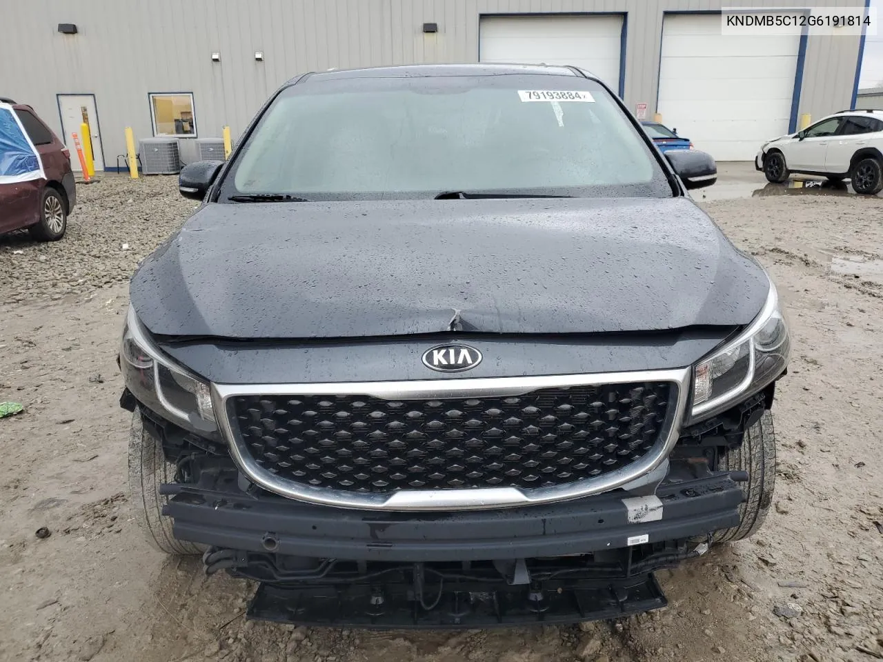 2016 Kia Sedona Lx VIN: KNDMB5C12G6191814 Lot: 79193884