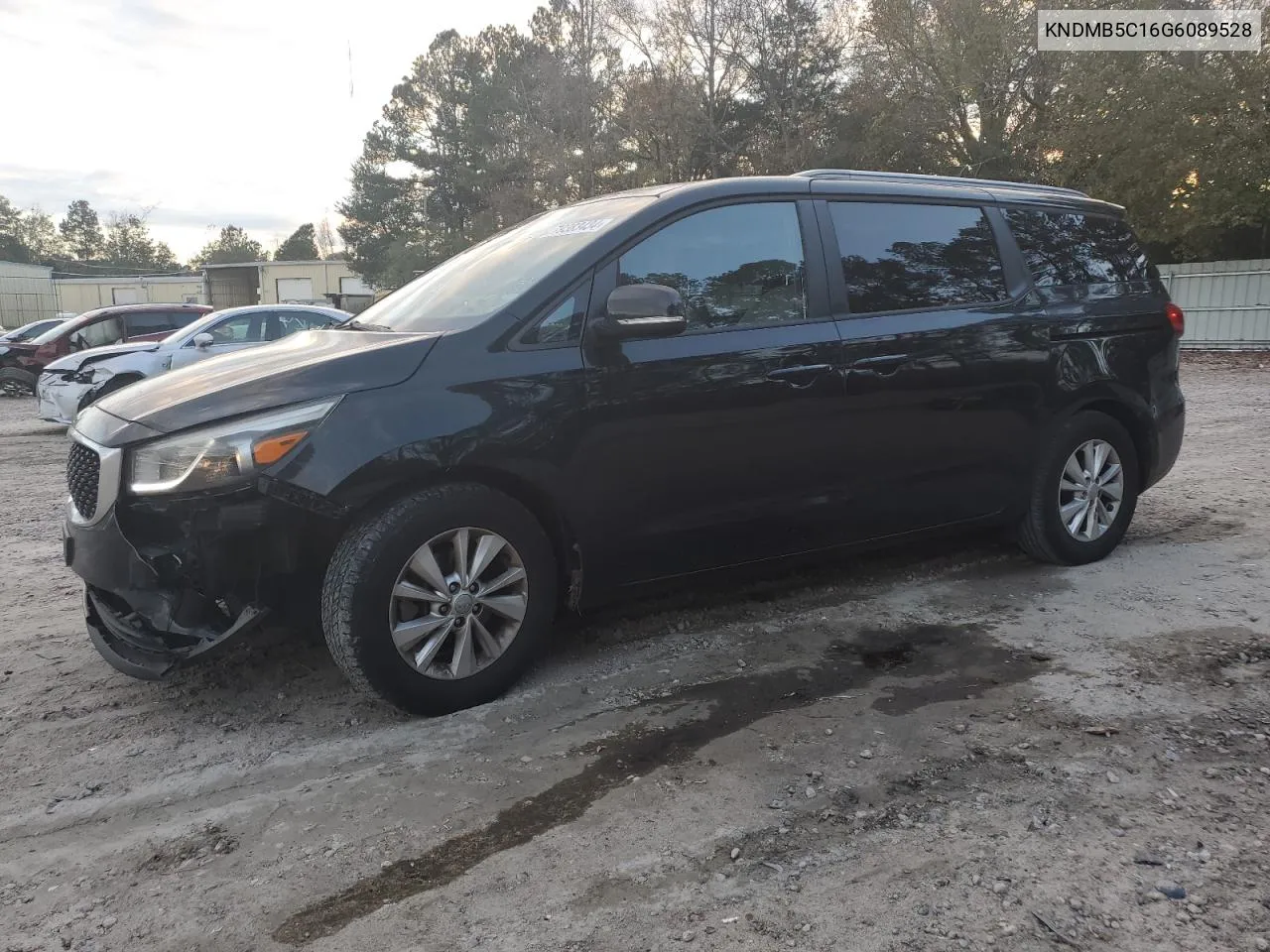 2016 Kia Sedona Lx VIN: KNDMB5C16G6089528 Lot: 79383434