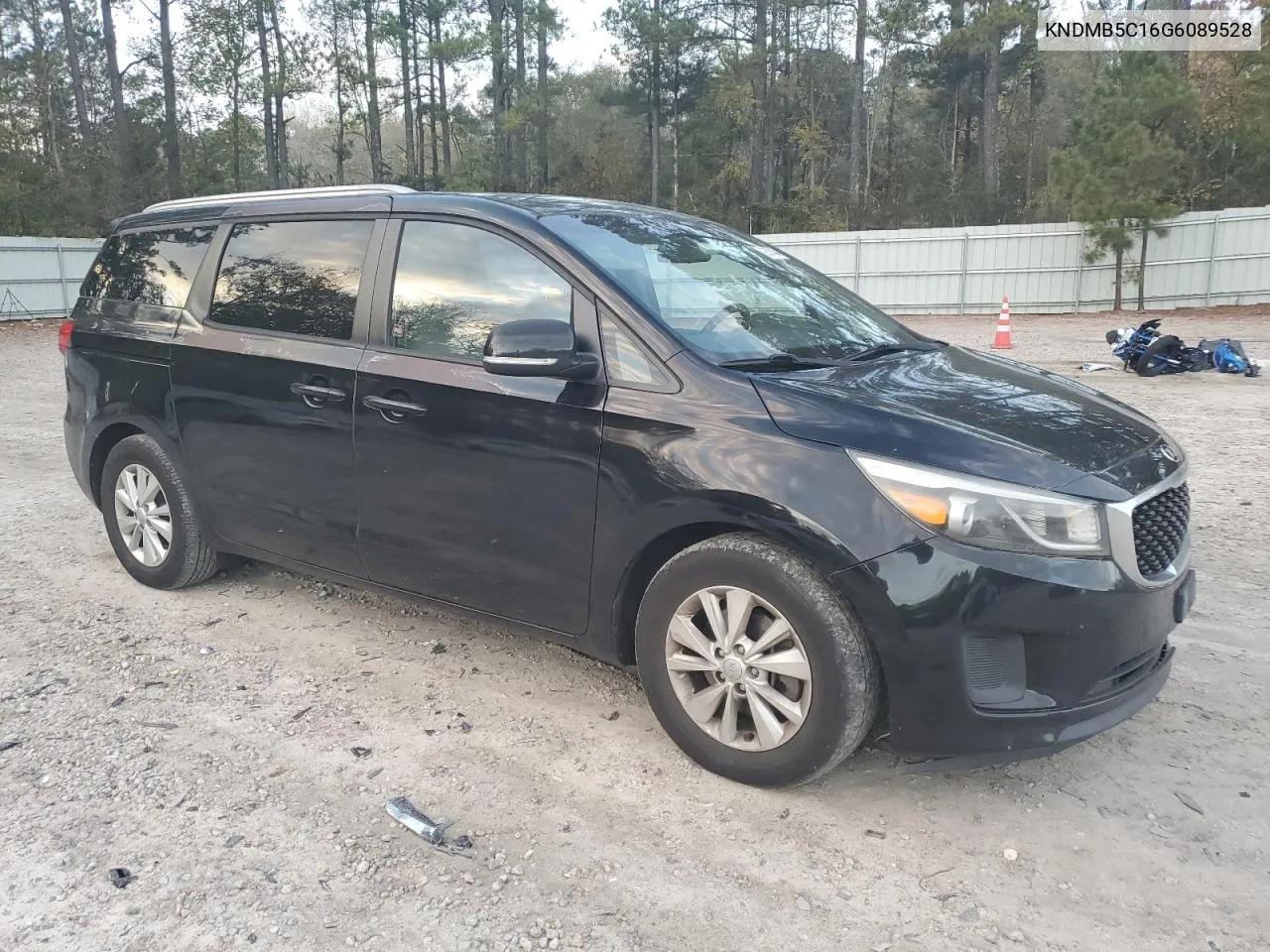 2016 Kia Sedona Lx VIN: KNDMB5C16G6089528 Lot: 79383434