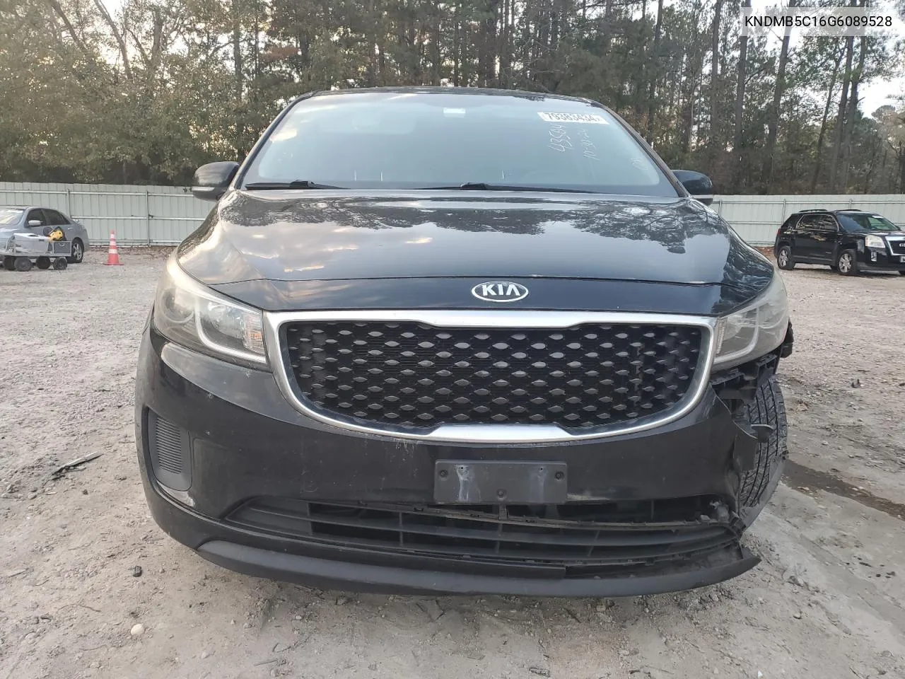 2016 Kia Sedona Lx VIN: KNDMB5C16G6089528 Lot: 79383434