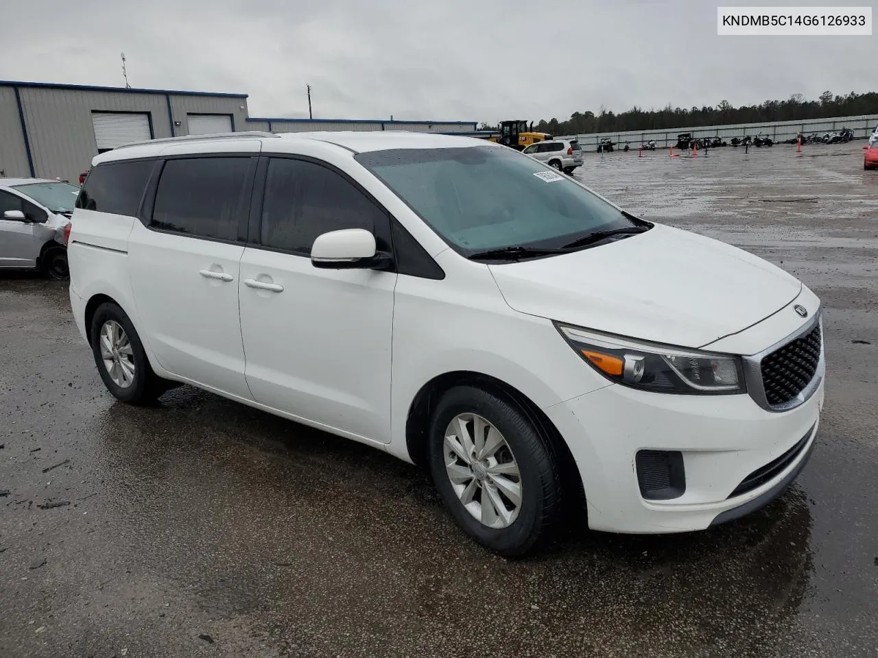 2016 Kia Sedona Lx VIN: KNDMB5C14G6126933 Lot: 79636104