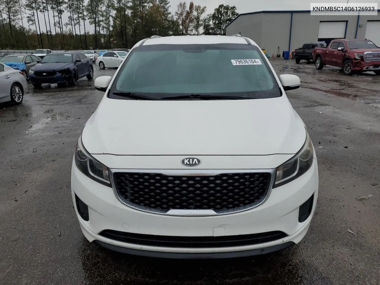 2016 Kia Sedona Lx VIN: KNDMB5C14G6126933 Lot: 79636104