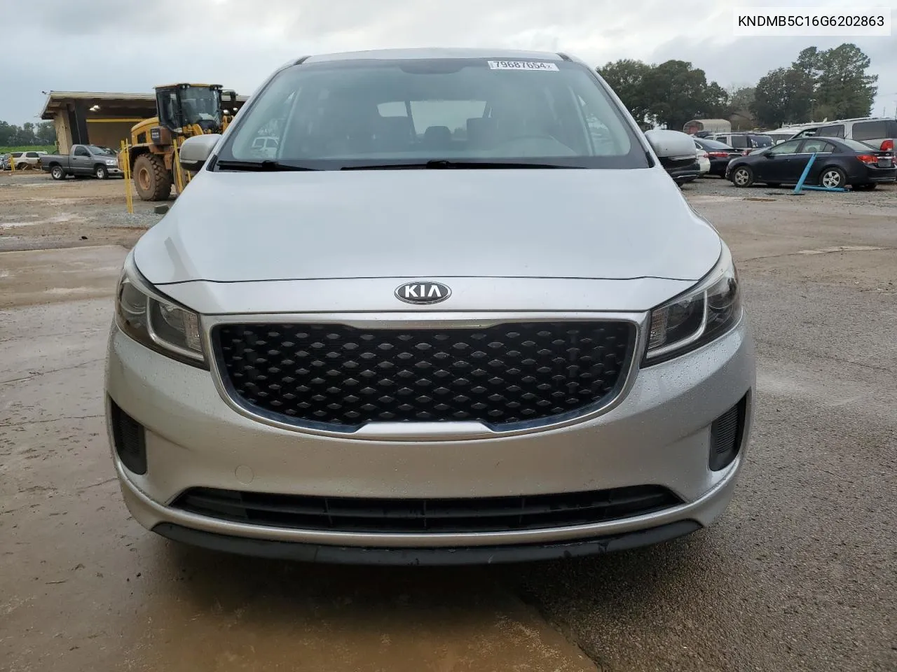 2016 Kia Sedona Lx VIN: KNDMB5C16G6202863 Lot: 79687654