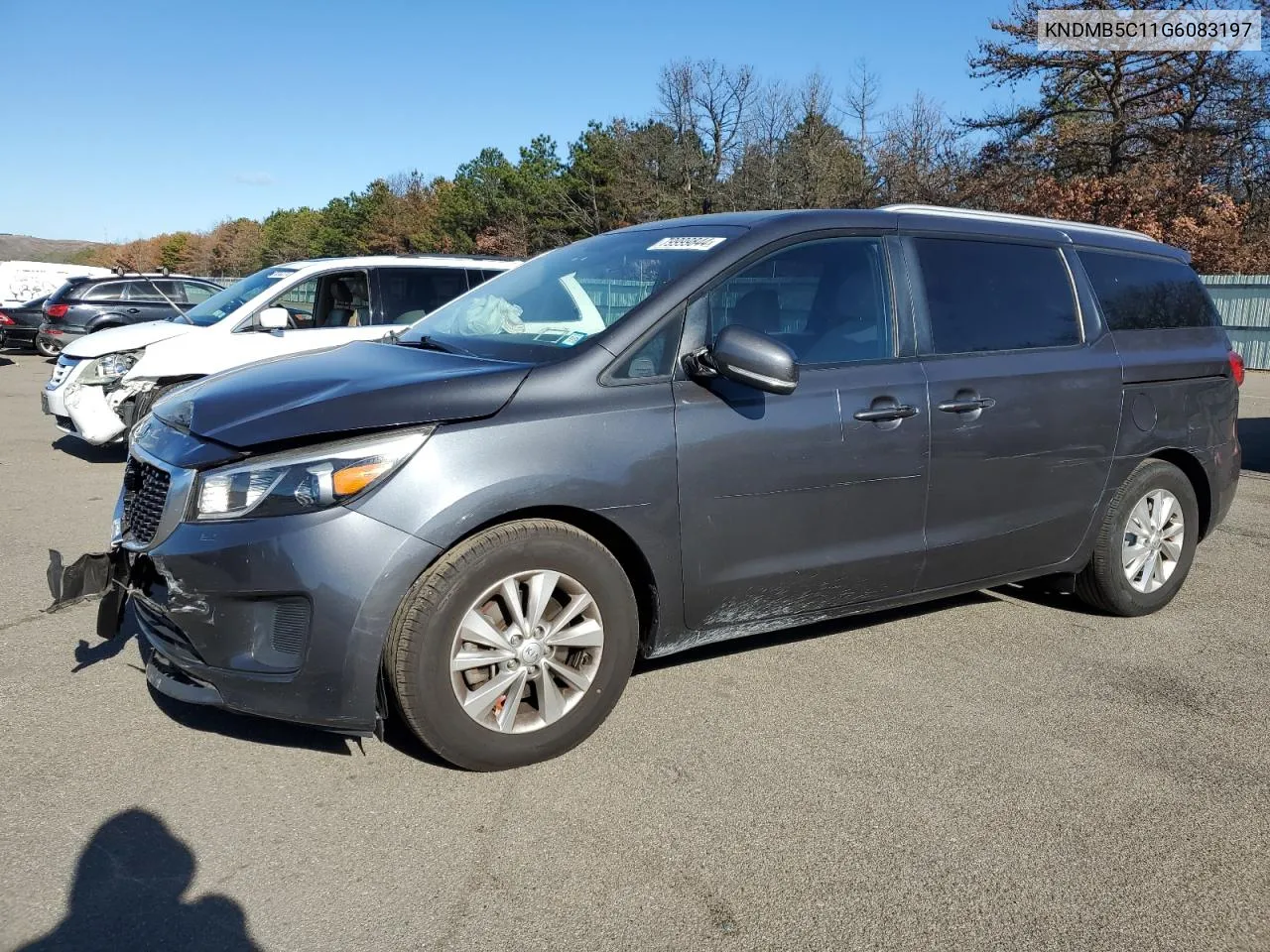 2016 Kia Sedona Lx VIN: KNDMB5C11G6083197 Lot: 79999844