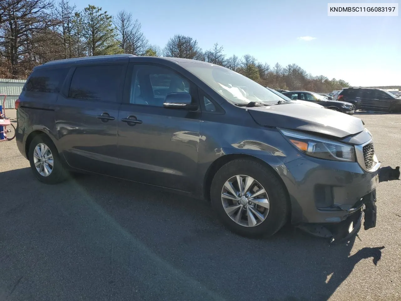 2016 Kia Sedona Lx VIN: KNDMB5C11G6083197 Lot: 79999844