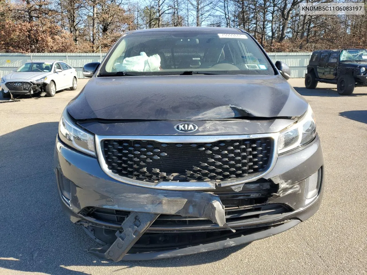 2016 Kia Sedona Lx VIN: KNDMB5C11G6083197 Lot: 79999844