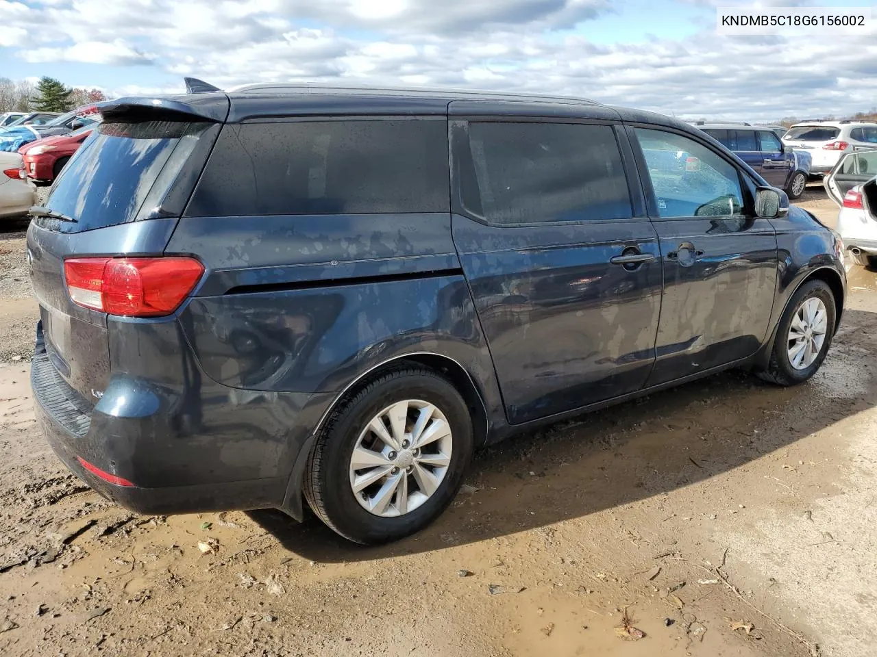 2016 Kia Sedona Lx VIN: KNDMB5C18G6156002 Lot: 80217334