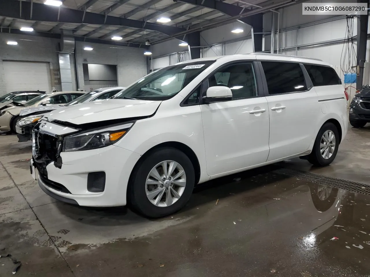 2016 Kia Sedona Lx VIN: KNDMB5C10G6087290 Lot: 80243244