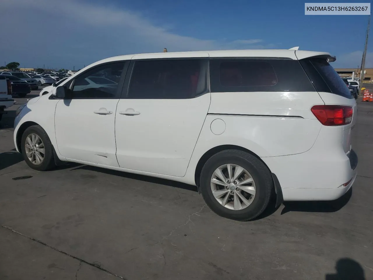 2017 Kia Sedona L VIN: KNDMA5C13H6263267 Lot: 62289024