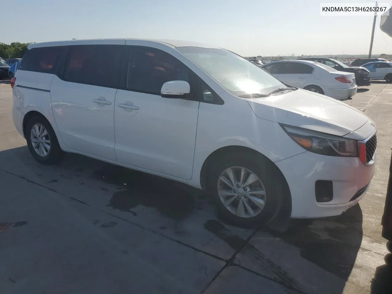 2017 Kia Sedona L VIN: KNDMA5C13H6263267 Lot: 62289024