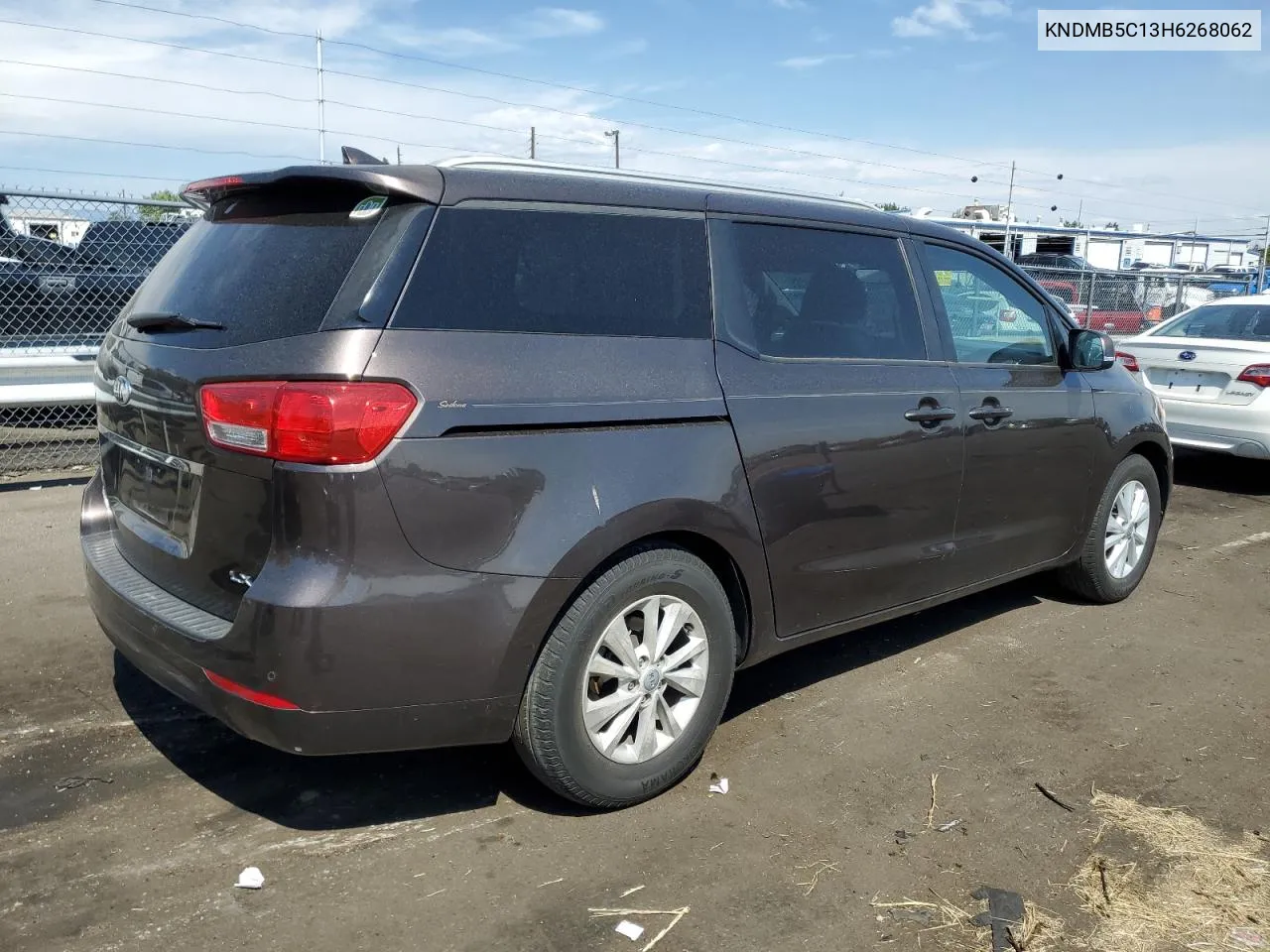 2017 Kia Sedona Lx VIN: KNDMB5C13H6268062 Lot: 62956934