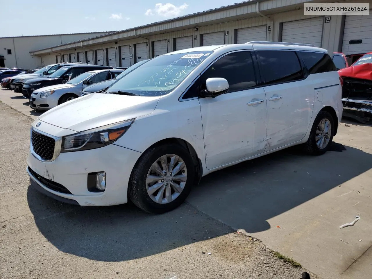 2017 Kia Sedona Ex VIN: KNDMC5C1XH6261624 Lot: 63071934