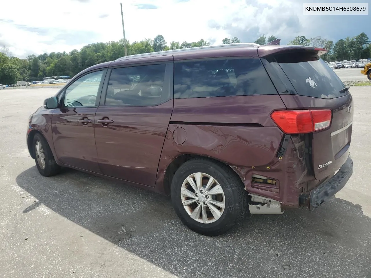 2017 Kia Sedona Lx VIN: KNDMB5C14H6308679 Lot: 64691284