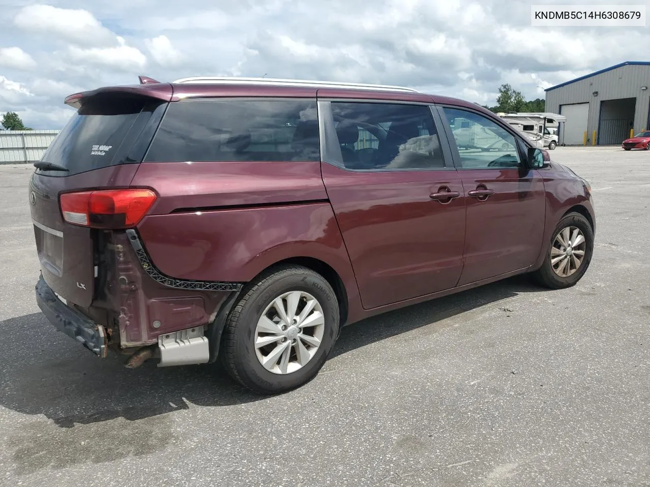 2017 Kia Sedona Lx VIN: KNDMB5C14H6308679 Lot: 64691284