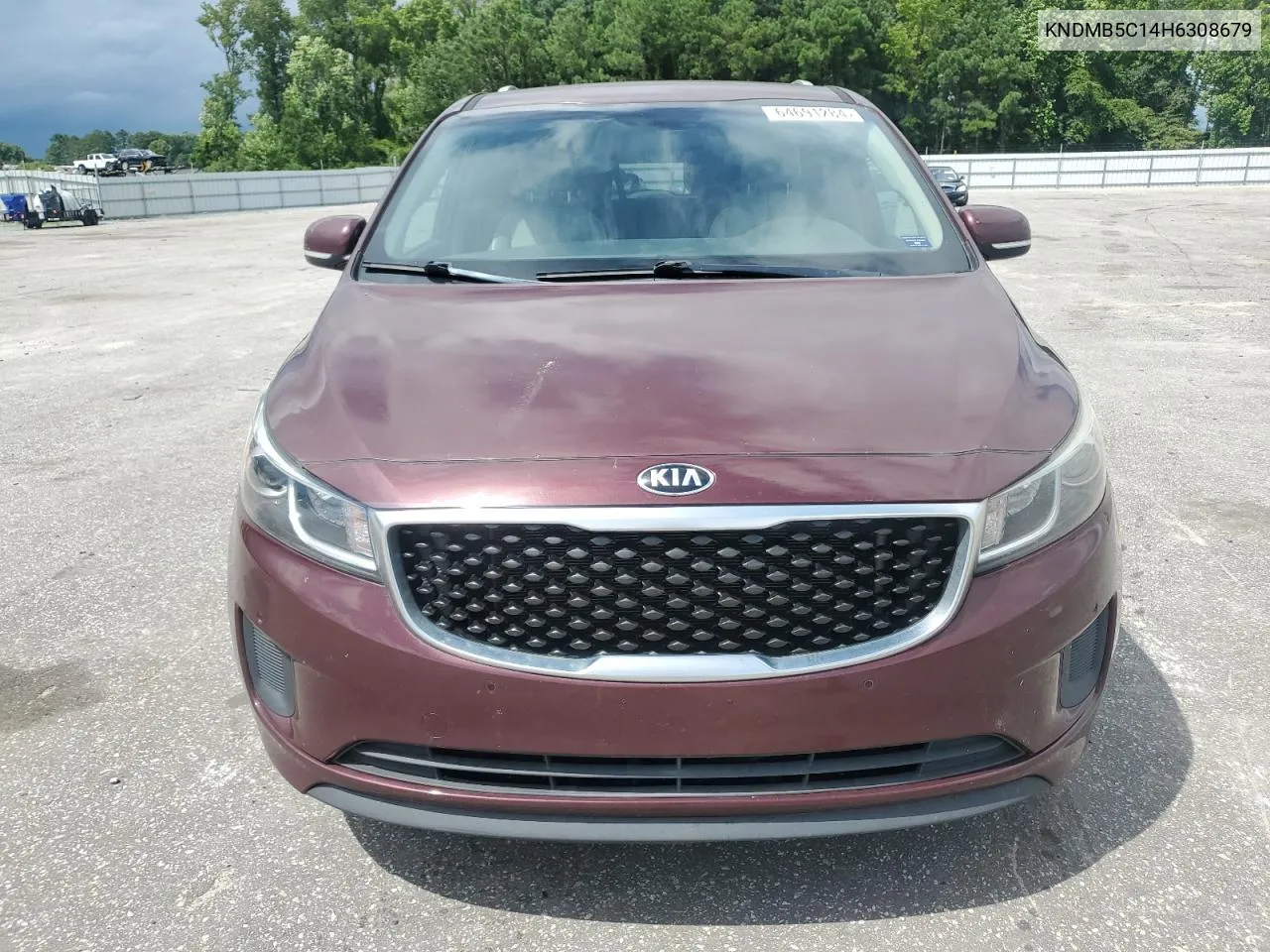 2017 Kia Sedona Lx VIN: KNDMB5C14H6308679 Lot: 64691284