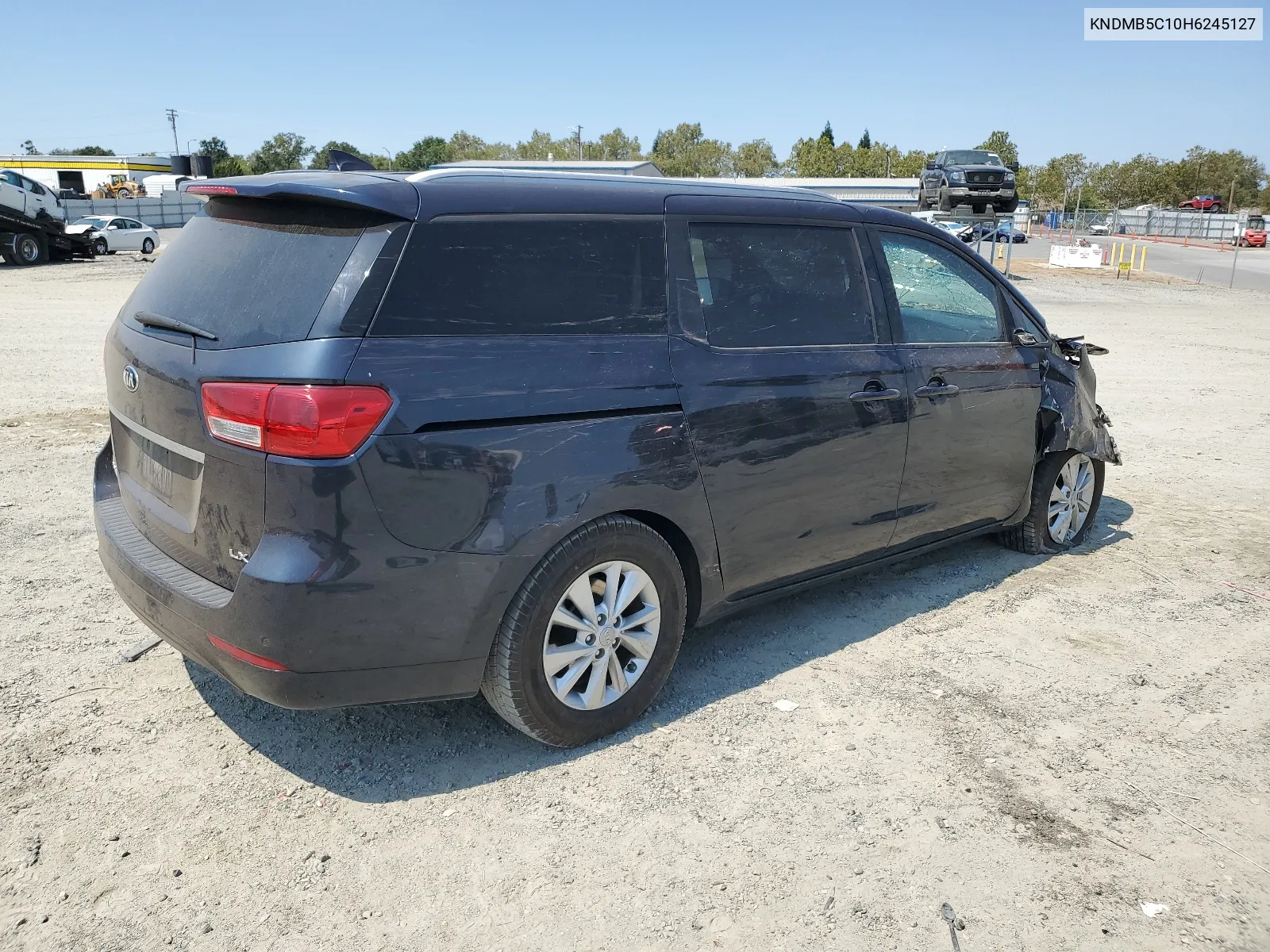 2017 Kia Sedona Lx VIN: KNDMB5C10H6245127 Lot: 65485354