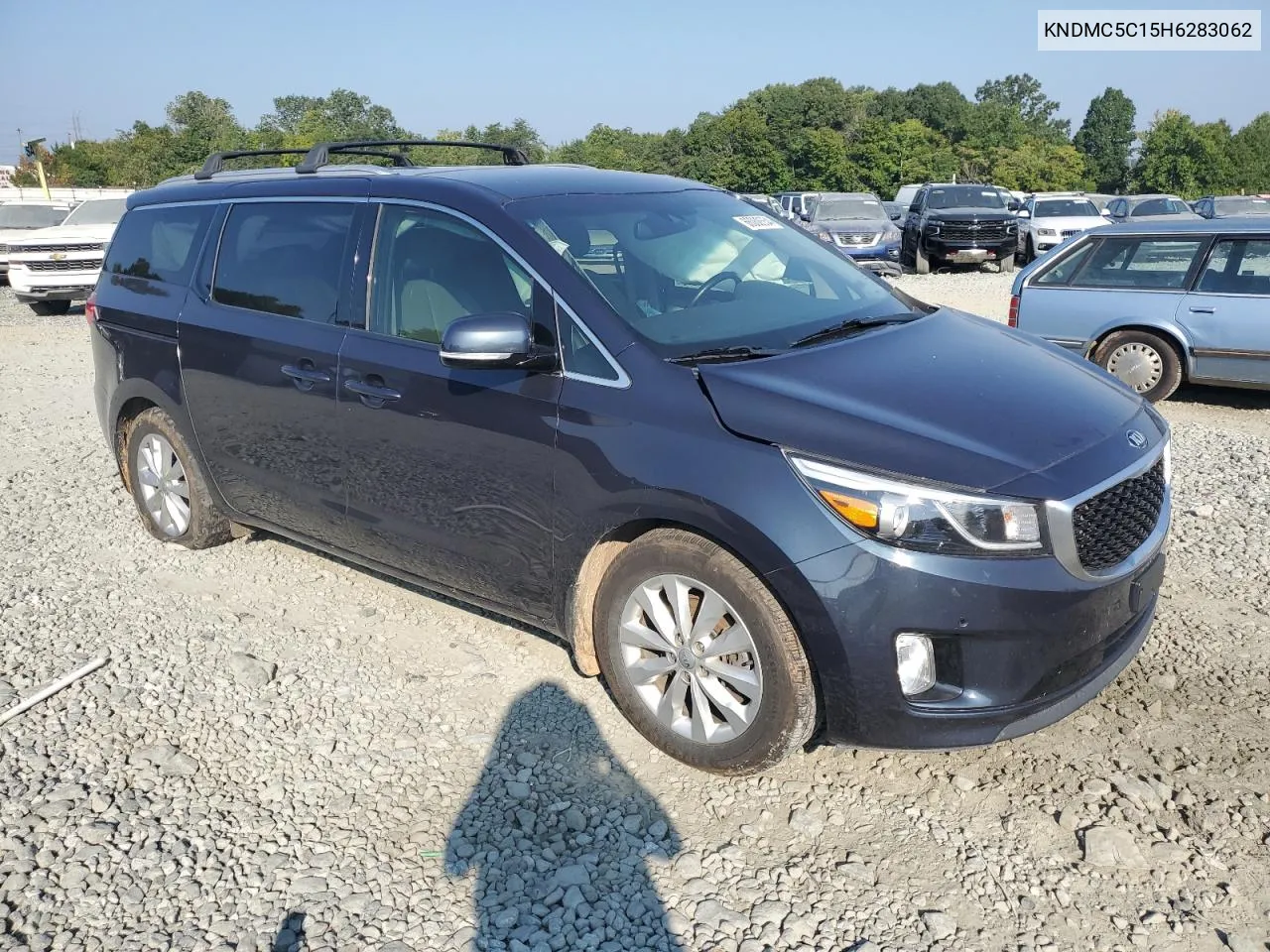 2017 Kia Sedona Ex VIN: KNDMC5C15H6283062 Lot: 66080554