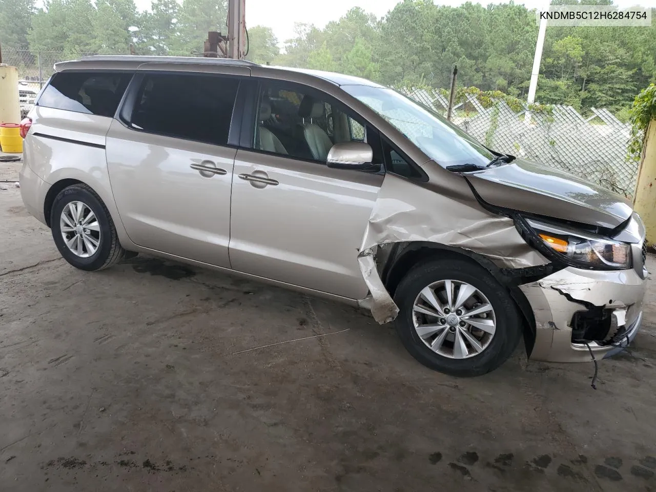 2017 Kia Sedona Lx VIN: KNDMB5C12H6284754 Lot: 67240644