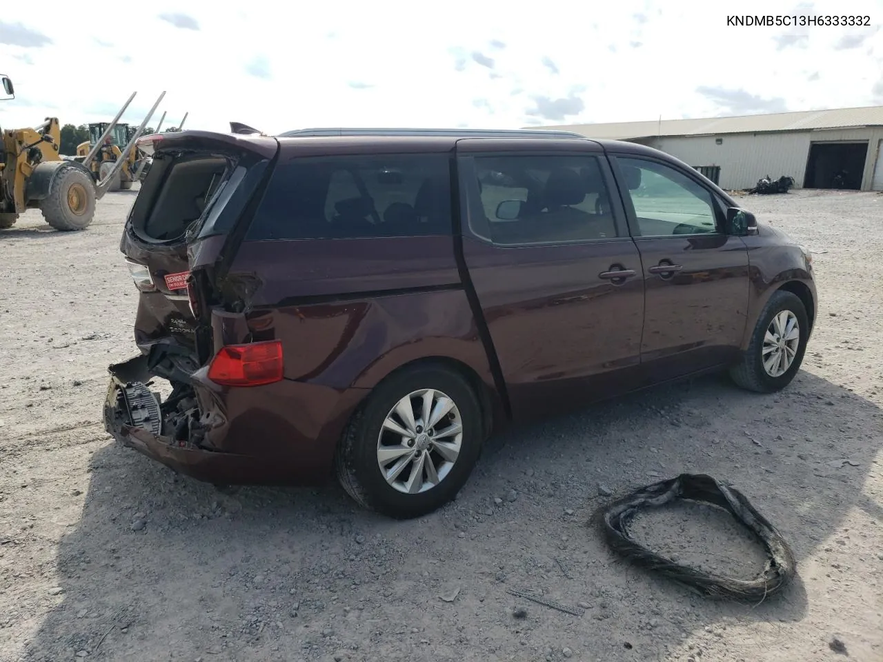 2017 Kia Sedona Lx VIN: KNDMB5C13H6333332 Lot: 67385994