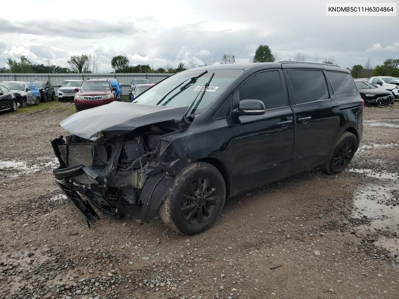 2017 Kia Sedona Lx VIN: KNDMB5C11H6304864 Lot: 67653494