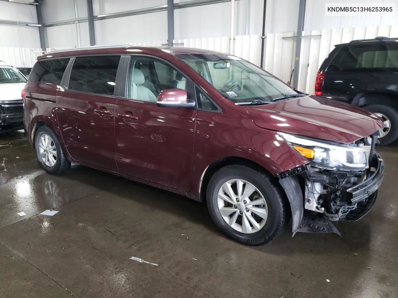 2017 Kia Sedona Lx VIN: KNDMB5C13H6253965 Lot: 68037984