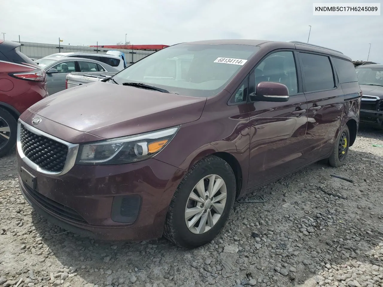 KNDMB5C17H6245089 2017 Kia Sedona Lx