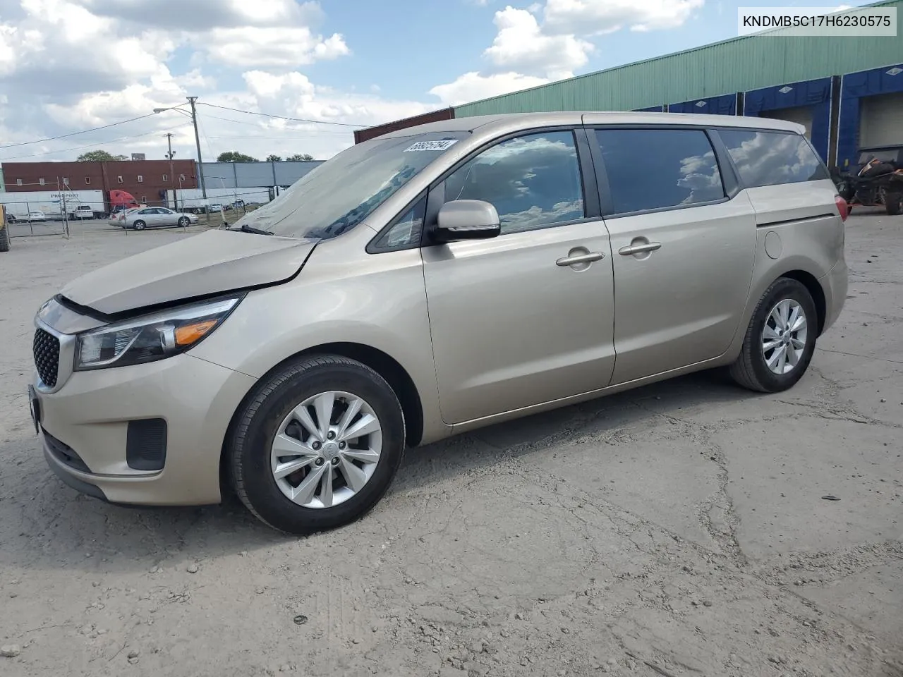 2017 Kia Sedona Lx VIN: KNDMB5C17H6230575 Lot: 68925784