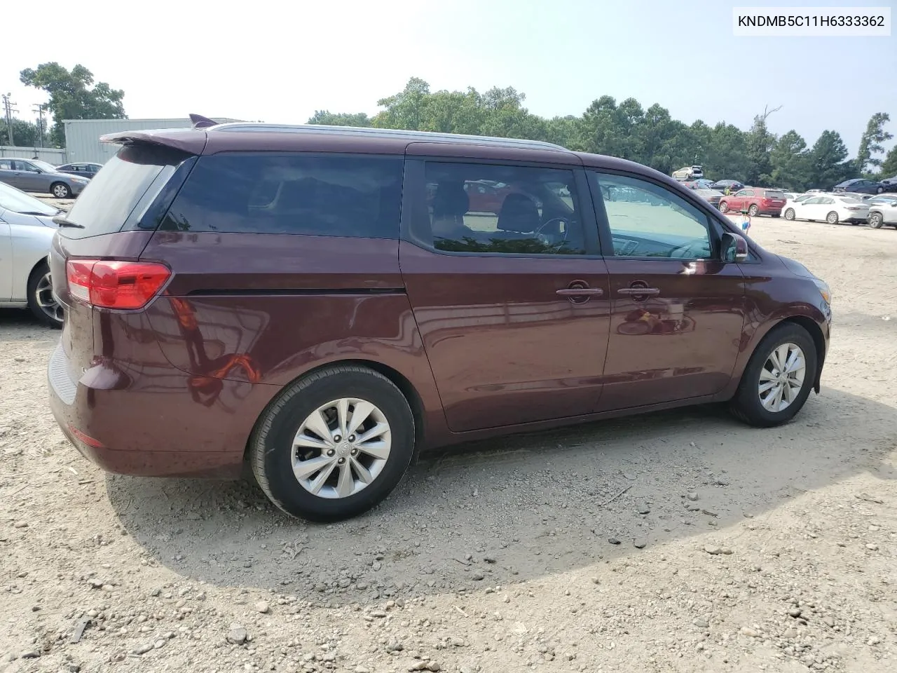 2017 Kia Sedona Lx VIN: KNDMB5C11H6333362 Lot: 69273124