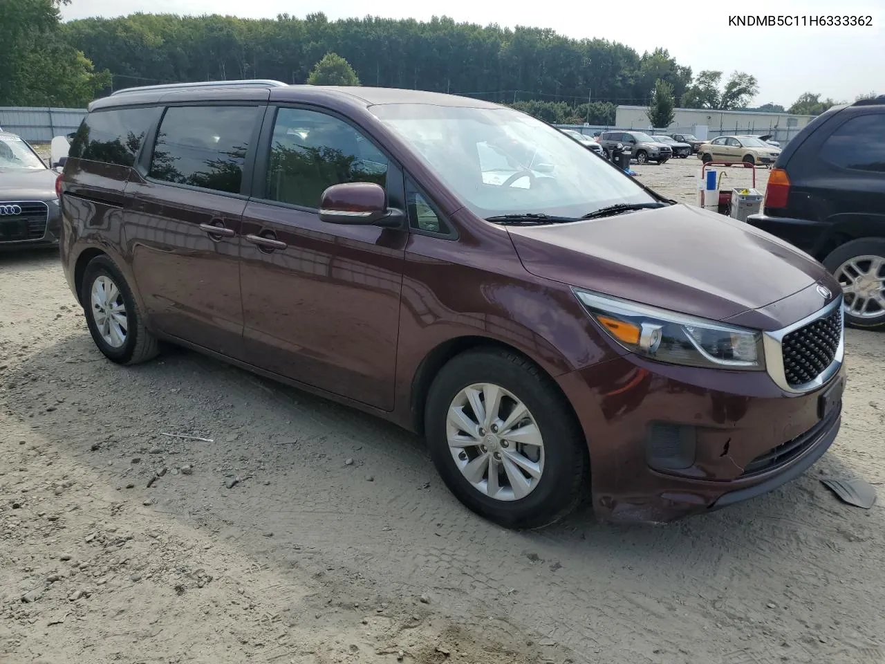 2017 Kia Sedona Lx VIN: KNDMB5C11H6333362 Lot: 69273124