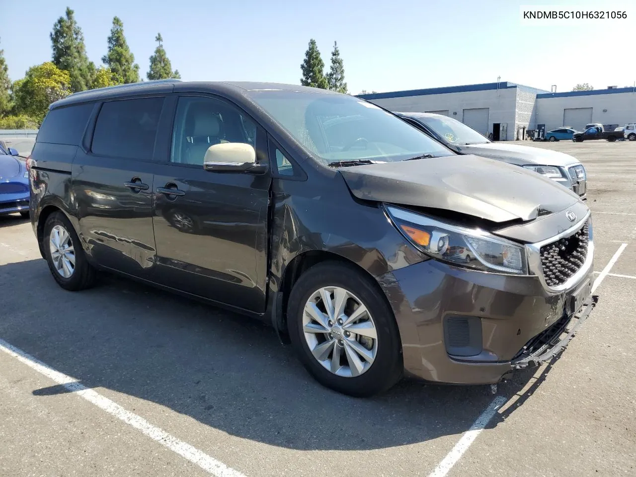 2017 Kia Sedona Lx VIN: KNDMB5C10H6321056 Lot: 69606944