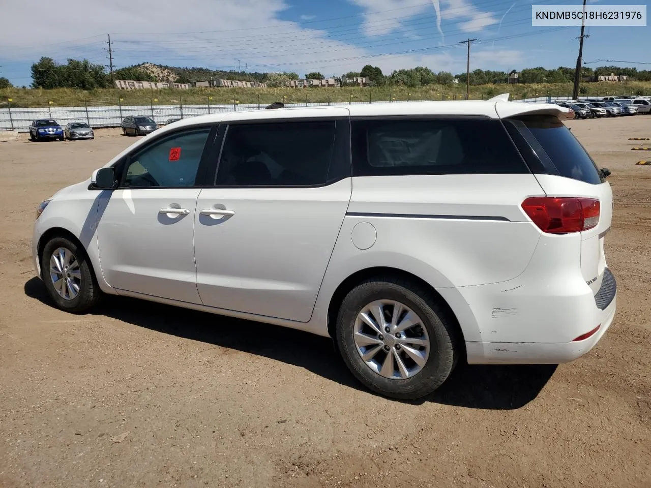 2017 Kia Sedona Lx VIN: KNDMB5C18H6231976 Lot: 71442334