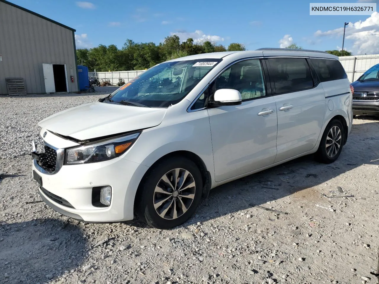 KNDMC5C19H6326771 2017 Kia Sedona Ex