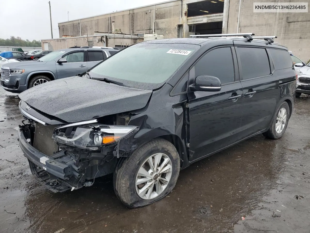 KNDMB5C13H6236485 2017 Kia Sedona Lx