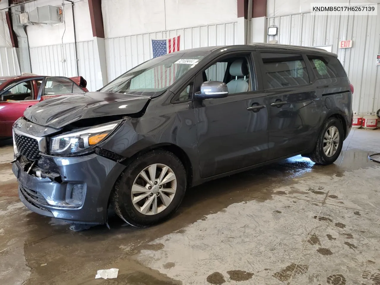 KNDMB5C17H6267139 2017 Kia Sedona Lx