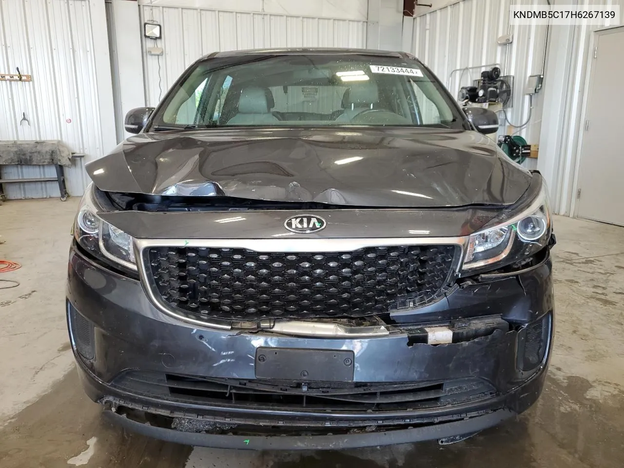 2017 Kia Sedona Lx VIN: KNDMB5C17H6267139 Lot: 72133444