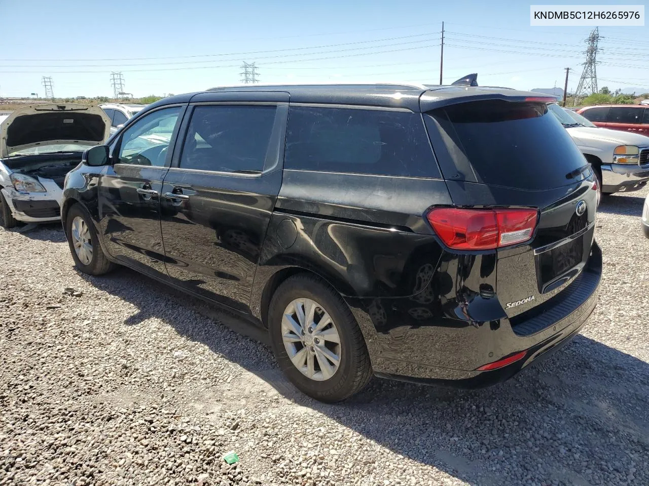 2017 Kia Sedona Lx VIN: KNDMB5C12H6265976 Lot: 72560714