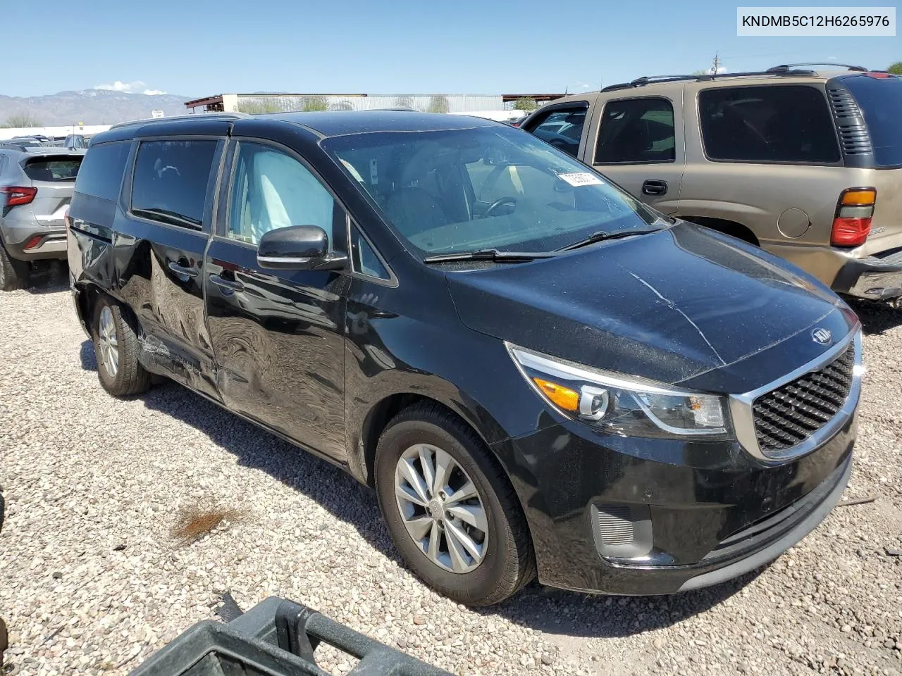 2017 Kia Sedona Lx VIN: KNDMB5C12H6265976 Lot: 72560714