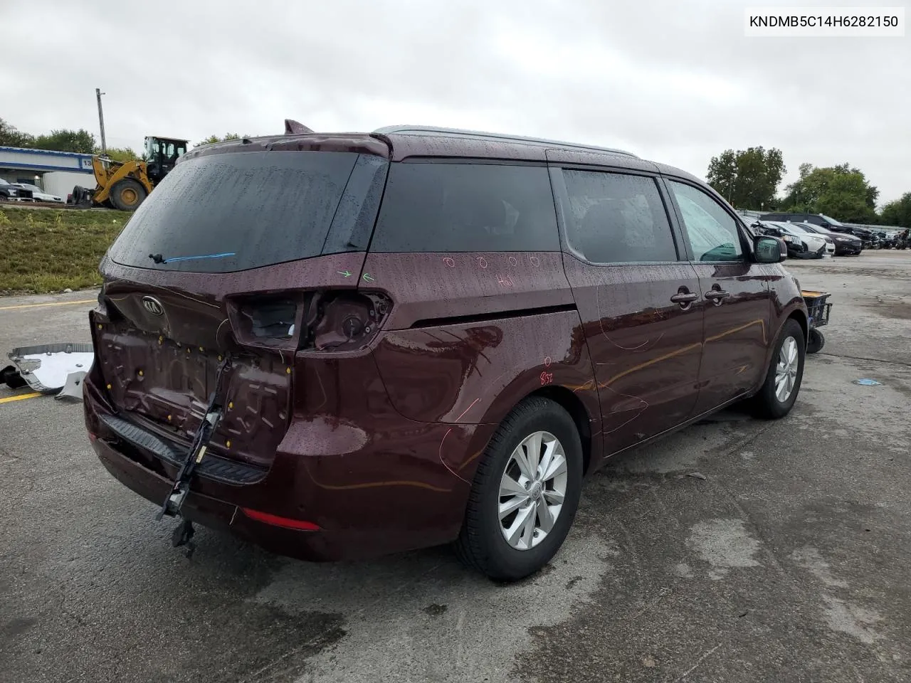 KNDMB5C14H6282150 2017 Kia Sedona Lx