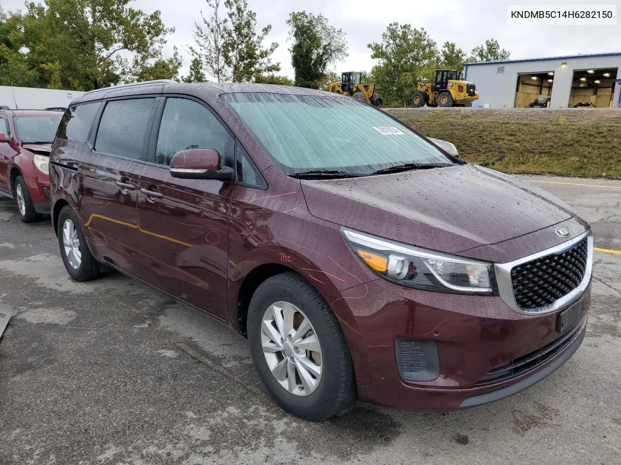 2017 Kia Sedona Lx VIN: KNDMB5C14H6282150 Lot: 72970634