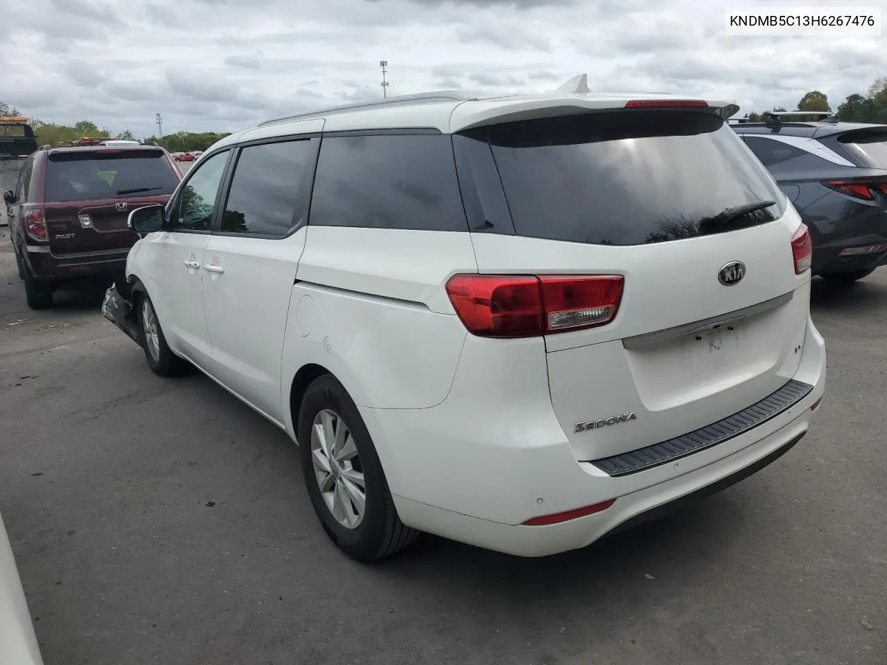 2017 Kia Sedona Lx VIN: KNDMB5C13H6267476 Lot: 73024074