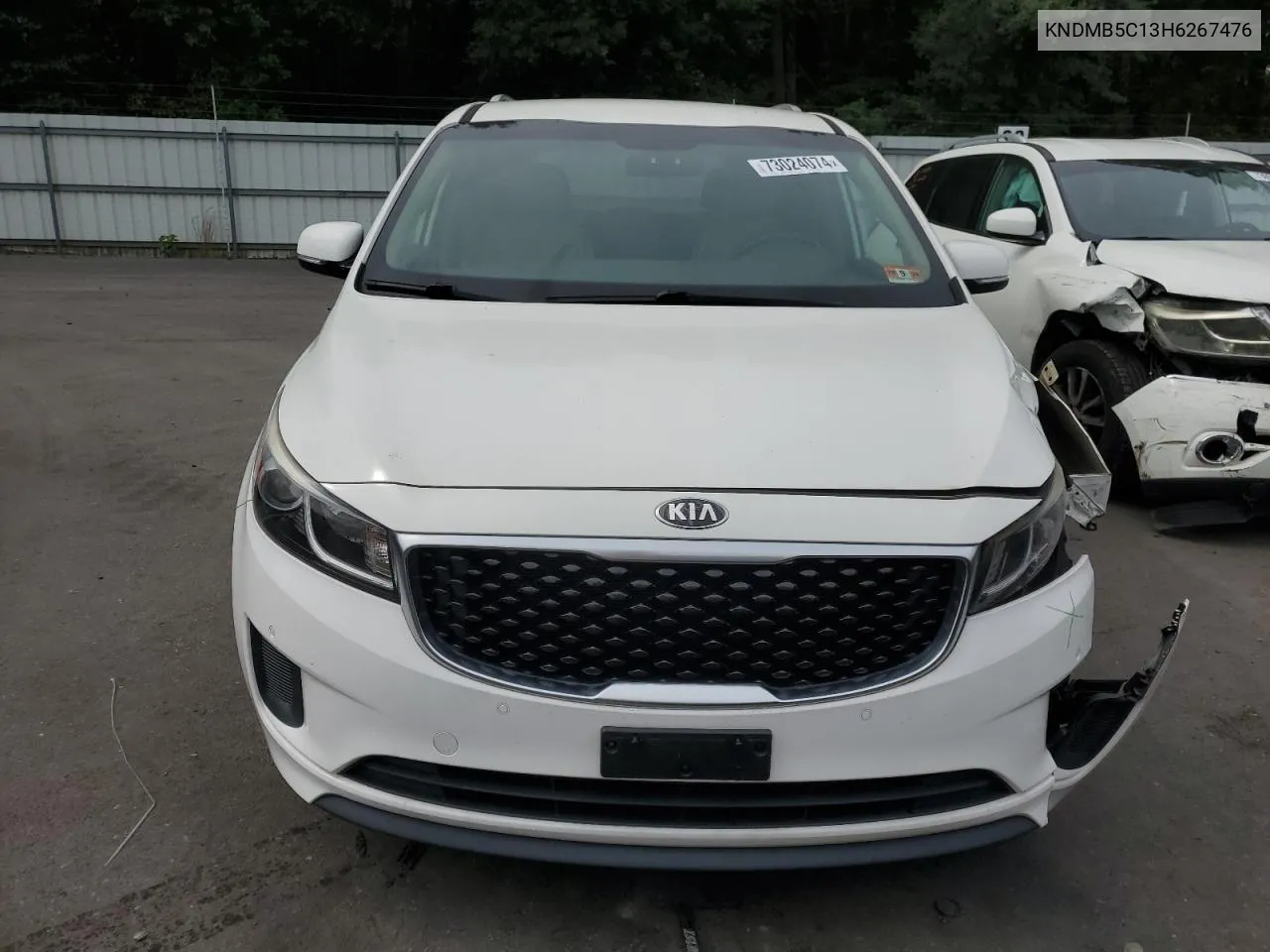 2017 Kia Sedona Lx VIN: KNDMB5C13H6267476 Lot: 73024074