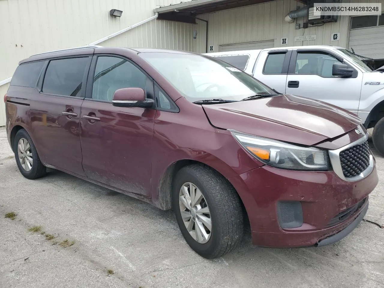 2017 Kia Sedona Lx VIN: KNDMB5C14H6283248 Lot: 73134094