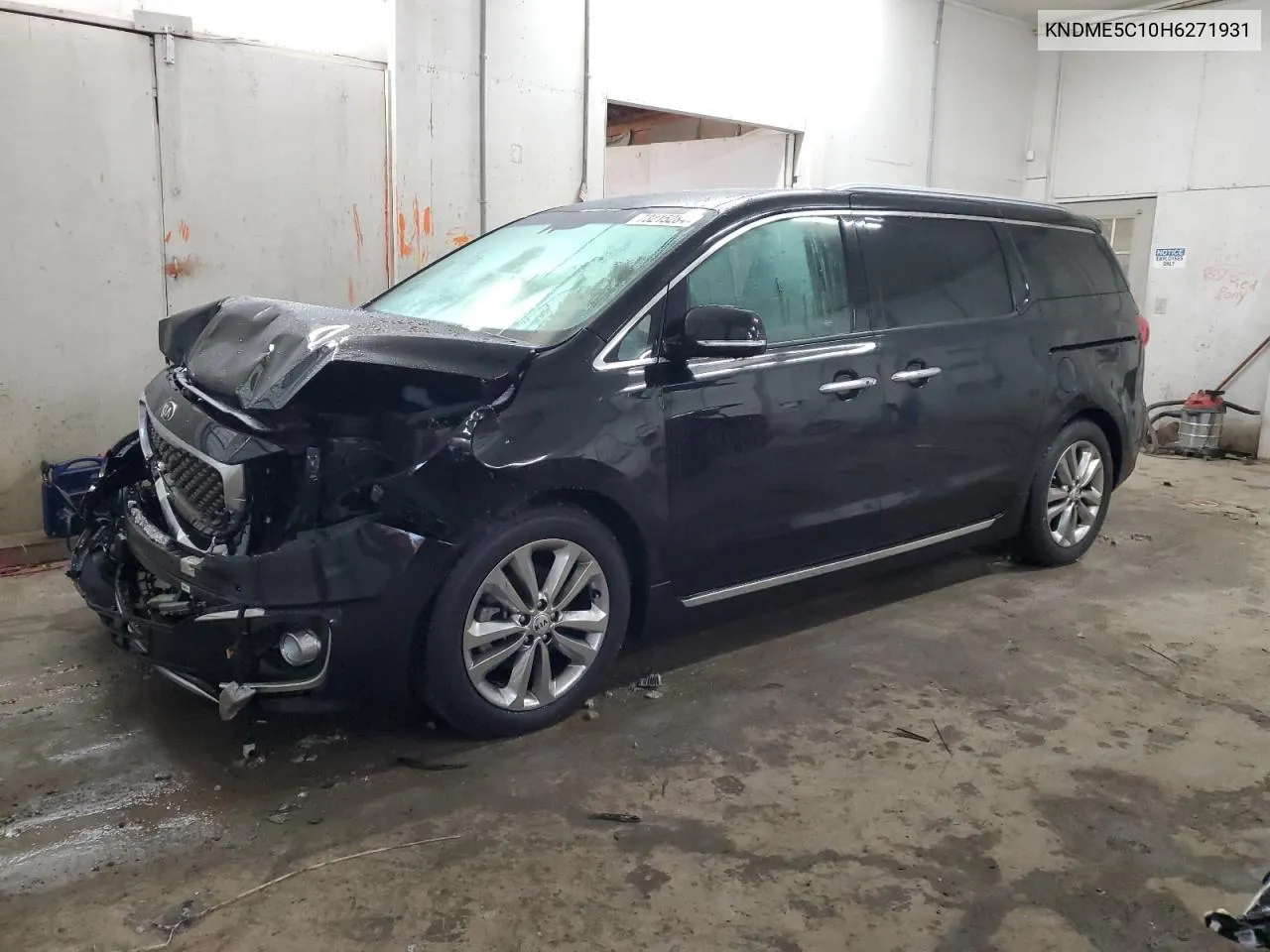 2017 Kia Sedona Sxl VIN: KNDME5C10H6271931 Lot: 73215284