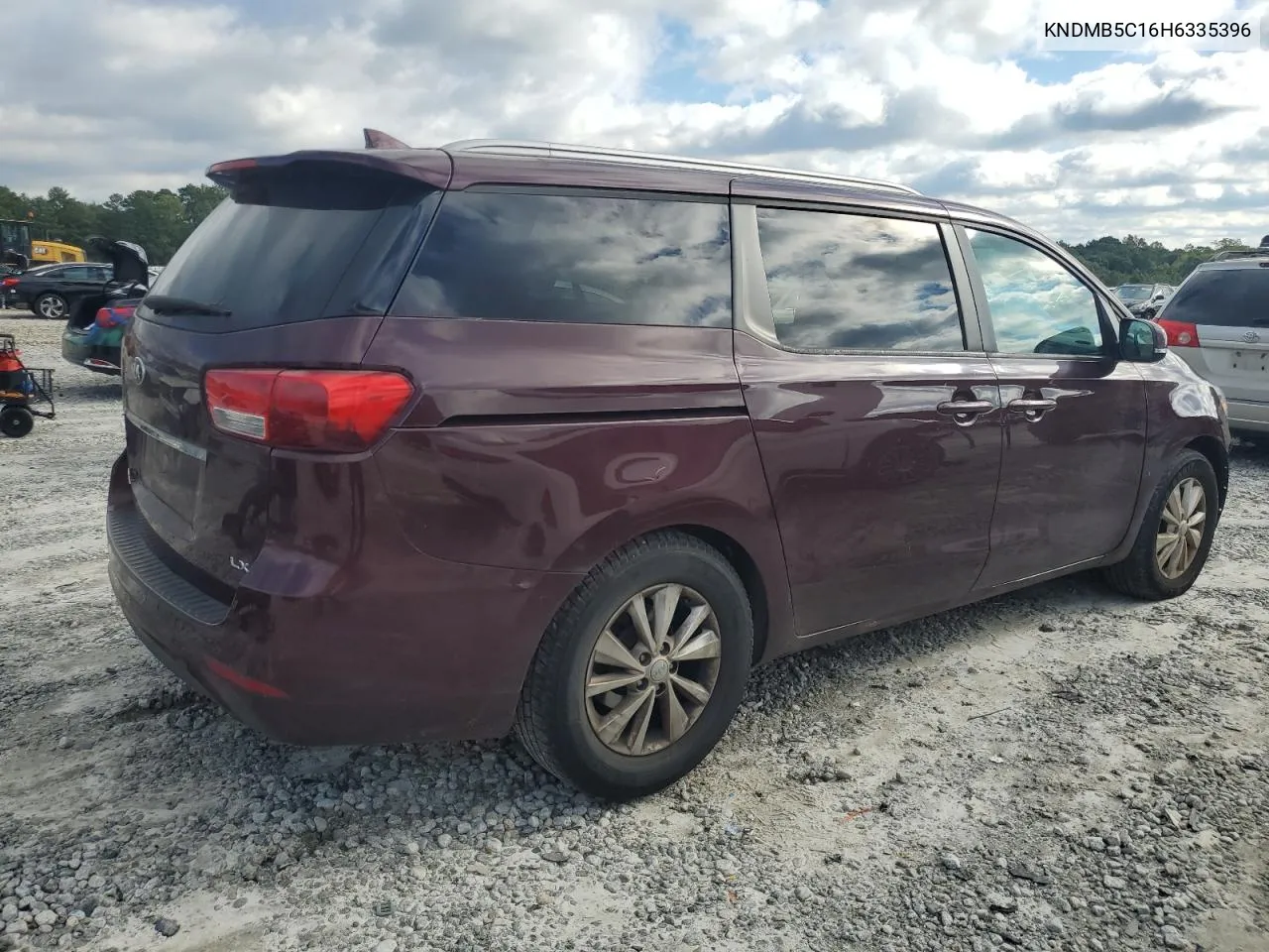 2017 Kia Sedona Lx VIN: KNDMB5C16H6335396 Lot: 73293464