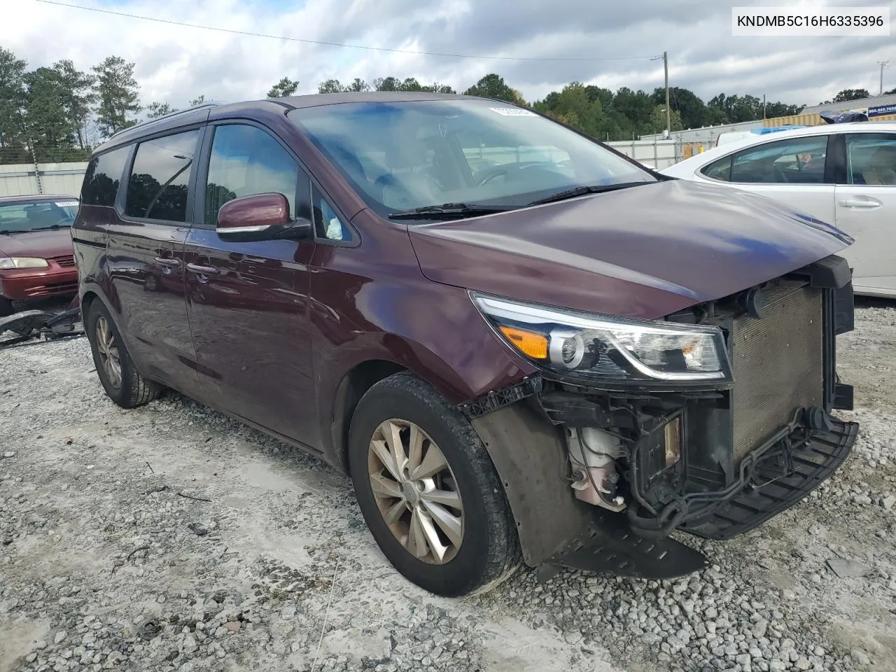 2017 Kia Sedona Lx VIN: KNDMB5C16H6335396 Lot: 73293464